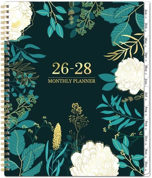 2026-2028 Monthly Planner - 2 Year Monthly Planner/Calendar 2026-2028, July 2026 - June 2028, 11" x 9", 24 Months, Tabs, Back Pocket, Holidays, Twin-Wire Binding, Note Pages 2026-2028 Monthly Planner - 2 Year Monthly Planner/Calendar 2026-2028, July 2026 - June 2028, 11" x 9", 24 Months, Tabs, Back Pocket, Holidays, Twin-Wire Binding, Note Pages
