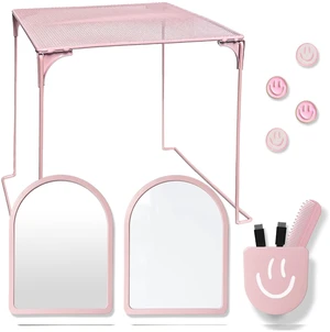 11 Pieces - Locker Accessories, Locker Decorations, Includes Mirror, Whiteboard, Magnets and Organizer. Perfect for Back to School Essentials and Office (11 Pieces - Pink) 11 Pieces - Locker Accessories, Locker Decorations, Includes Mirror, Whiteboard, Magnets and Organizer. Perfect for Back to School Essentials and Office (11 Pieces - Pink)