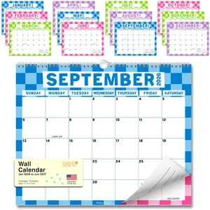 2026 Calendar Wall - 2026 Wall Calendar Large for School, Home & Office 18-Month Hanging Calendars, Academic Monthly Calendar from January 2026 to June 2027, Back to School Teacher Gifts 2026 Calendar Wall - 2026 Wall Calendar Large for School, Home & Office 18-Month Hanging Calendars, Academic Monthly Calendar from January 2026 to June 2027, Back to School Teacher Gifts