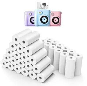 32 Rolls Instant Print Camera for Kids Refill Print Paper - Thermal Print Paper Rolls Photo Print HD Printing for Most Kids Instant Camera(White) 32 Rolls Instant Print Camera for Kids Refill Print Paper - Thermal Print Paper Rolls Photo Print HD Printing for Most Kids Instant Camera(White)