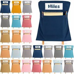 24 Pcs Chair Pockets for Classroom 17x20 Inch Classrooms with Name Tag Classroom Chair Pocket Storage for Keeping Student Books School Table Organized (Boho) 24 Pcs Chair Pockets for Classroom 17x20 Inch Classrooms with Name Tag Classroom Chair Pocket Storage for Keeping Student Books School Table Organized (Boho)