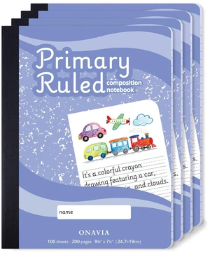 Primary Composition Notebook 4 Pack, Picture Space, 200 Pages Marble 100 ct, 9.75 x 7.5 in, Primary Journal Grades K-2, Picture Space, Writing Practice, Kindergarten, Notebook for Kids Primary Composition Notebook 4 Pack, Picture Space, 200 Pages Marble 100 ct, 9.75 x 7.5 in, Primary Journal Grades K-2, Picture Space, Writing Practice, Kindergarten, Notebook for Kids