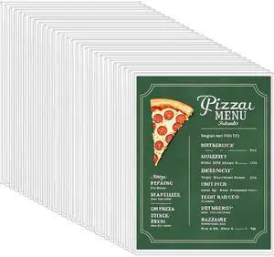 30-Pack 8.5" x 11" Rigid Print Protectors, Transparent Hard Plastic Page Sheet Protectors, Clear Plastic Sleeves for Paper Photo Poster, Protective Covers for Document Certificates 30-Pack 8.5" x 11" Rigid Print Protectors, Transparent Hard Plastic Page Sheet Protectors, Clear Plastic Sleeves for Paper Photo Poster, Protective Covers for Document Certificates