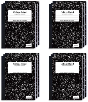 Composition Notebook College Ruled Bulk, 200 Pages 100 Sheets, 9.75 x 7.5 in, Marble Composition Books Bulk, Durable Comp Book, Notebooks for School, Classroom Composition Notebook College Ruled Bulk, 200 Pages 100 Sheets, 9.75 x 7.5 in, Marble Composition Books Bulk, Durable Comp Book, Notebooks for School, Classroom