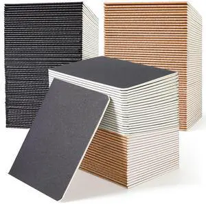 170 Pack Blank Kraft Notebooks, Unlined Sketchbook Mini Cute Note Pad for Drawing Writing, Journal Bulk For Kids Students Office School Supplies, A6, 48 Pages, 4.25 X 5.5, Black and Brown 170 Pack Blank Kraft Notebooks, Unlined Sketchbook Mini Cute Note Pad for Drawing Writing, Journal Bulk For Kids Students Office School Supplies, A6, 48 Pages, 4.25 X 5.5, Black and Brown