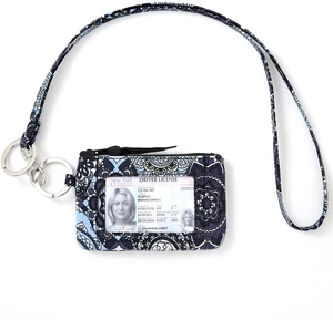 Lanyard Wallet for Women, ID Card Holder, Lanyards for ID Badges, Floral Zip ID Case Keychain Small Coin Purse for Cards, Cash, Work, Travel, Cruise, Teachers, Students, Kids, Blue Lanyard Wallet for Women, ID Card Holder, Lanyards for ID Badges, Floral Zip ID Case Keychain Small Coin Purse for Cards, Cash, Work, Travel, Cruise, Teachers, Students, Kids, Blue