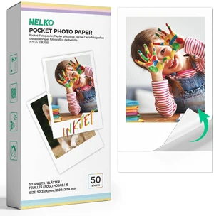 2x3 Premium Sticky-Backed Photo Paper, 50-Pack Photo Paper, White Compatible with PP01, PP03 Photo Printers, Easy to Peel, Smudge-proof, Tear-proof, Water-Resistant, Perfect for DIY Projects 2x3 Premium Sticky-Backed Photo Paper, 50-Pack Photo Paper, White Compatible with PP01, PP03 Photo Printers, Easy to Peel, Smudge-proof, Tear-proof, Water-Resistant, Perfect for DIY Projects