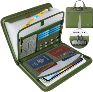 Important Document Organizer with Lock, Fireproof Accordion File Organizer 13 Pockets Expanding File Folder with Handle & Labels, Portable Travel Business Binder Papers Organizer for Letter A4 Files Important Document Organizer with Lock, Fireproof Accordion File Organizer 13 Pockets Expanding File Folder with Handle & Labels, Portable Travel Business Binder Papers Organizer for Letter A4 Files