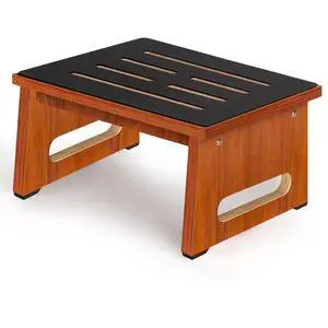 One Step Stool for Adults Seniors with Non-Slip Rubber Stepping Feet, Heavy Duty Wooden Step Stool, 8.7 in Portable Bed Steps for High Beds for Bathroom, Bedroom, Kitchen & Bedside Kids Support One Step Stool for Adults Seniors with Non-Slip Rubber Stepping Feet, Heavy Duty Wooden Step Stool, 8.7 in Portable Bed Steps for High Beds for Bathroom, Bedroom, Kitchen & Bedside Kids Support