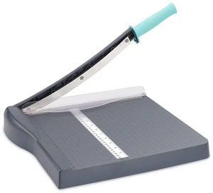 Paper Cutter, Paper Slicer with Safety Guard and Blade Lock, 12" Cut Length Guillotine Paper Cutter with 16 Sheet Capacity, Paper Cutters and Trimmers for Cardstock Cardboard (Gray) Paper Cutter, Paper Slicer with Safety Guard and Blade Lock, 12" Cut Length Guillotine Paper Cutter with 16 Sheet Capacity, Paper Cutters and Trimmers for Cardstock Cardboard (Gray)