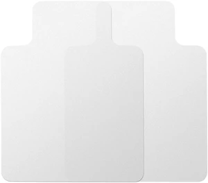 2 Pack 36"x48" Chair Mat for Hardwood Floors, Clear Floor Protector Laminate/Tile/Vinyl, Not Carpet, Computer Desk Mat, With Lip, Stay in Place, Easy Glide for Rolling Chair, Easy Trim 2 Pack 36"x48" Chair Mat for Hardwood Floors, Clear Floor Protector Laminate/Tile/Vinyl, Not Carpet, Computer Desk Mat, With Lip, Stay in Place, Easy Glide for Rolling Chair, Easy Trim