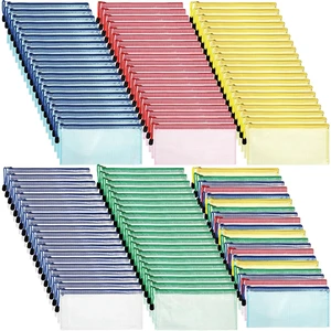 100Pcs Mesh Pencil Pouch,Multicolor Pouch Multicolor Zipper,A6 Small Zipper Pencil Pouches Bulk, Waterproof Clear Storage Bag, Multipurpose for Cash Board Game Passport Office 100Pcs Mesh Pencil Pouch,Multicolor Pouch Multicolor Zipper,A6 Small Zipper Pencil Pouches Bulk, Waterproof Clear Storage Bag, Multipurpose for Cash Board Game Passport Office