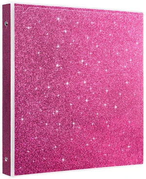 3 Ring Binder 1 Inch Pink Binders Fashion View Binder with 2 Pockets for Office Supplies, Waterproof, Deep Pink 3 Ring Binder 1 Inch Pink Binders Fashion View Binder with 2 Pockets for Office Supplies, Waterproof, Deep Pink