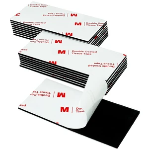 Pre-Cut Double Sided Tape Heavy Duty 2''x4'' - 16Pcs, No Residue Mounting Foam Tape Removable, Double Sided Adhesive Pads Extra Strong for Walls Picture Car Decor Home Office Crafts Poster Pre-Cut Double Sided Tape Heavy Duty 2''x4'' - 16Pcs, No Residue Mounting Foam Tape Removable, Double Sided Adhesive Pads Extra Strong for Walls Picture Car Decor Home Office Crafts Poster