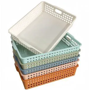 6 Pack Plastic Turn in Paper Trays for Classroom, Storage Bin Baskets, Boho Organizing Desk Organizers for School Supplies, Classroom Organization and Storage Tray Holds 4A Paper 6 Pack Plastic Turn in Paper Trays for Classroom, Storage Bin Baskets, Boho Organizing Desk Organizers for School Supplies, Classroom Organization and Storage Tray Holds 4A Paper
