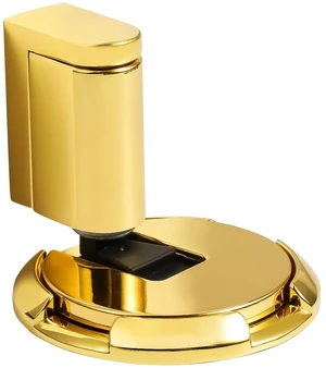 Windproof Door Stopper Indoor Heavy Duty Floor Door Stop Keep Door Open Mechanical No Drilling Door Stopper with Screws and Adhesive Pads, 4 Pack, Bright Gold Windproof Door Stopper Indoor Heavy Duty Floor Door Stop Keep Door Open Mechanical No Drilling Door Stopper with Screws and Adhesive Pads, 4 Pack, Bright Gold