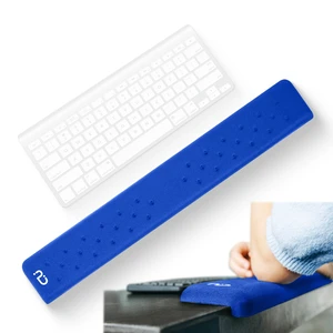 EdgeRest L-Shaped Desk Long Wrist Rest Elbow, Forearm & Wrist Comfort Support for Table or Desk Edge, Non-Slip, Memory Foam Padding, Ergonomic Design for Work, Universal Fit, Blue EdgeRest L-Shaped Desk Long Wrist Rest Elbow, Forearm & Wrist Comfort Support for Table or Desk Edge, Non-Slip, Memory Foam Padding, Ergonomic Design for Work, Universal Fit, Blue