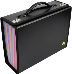 Accordion File Folders with 24 Pockets Organizer for Document Paper Storage Folder Documents Expanding Binder Folio Pocket Receipt Filing Expandable Files Dividers Labels Letter Durable Handle Accordion File Folders with 24 Pockets Organizer for Document Paper Storage Folder Documents Expanding Binder Folio Pocket Receipt Filing Expandable Files Dividers Labels Letter Durable Handle