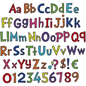 134 Pieces 5 Inch Bulletin Board Letters, Novelty Rainbow Color Alphabet Numbers Combo Set, Classroom Die Cut Letter Cutouts, Back to School Decor for Bulletin Board Display Home 134 Pieces 5 Inch Bulletin Board Letters, Novelty Rainbow Color Alphabet Numbers Combo Set, Classroom Die Cut Letter Cutouts, Back to School Decor for Bulletin Board Display Home