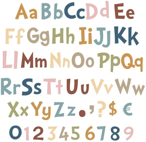 134 Pieces 5 Inch Bulletin Board Letters, Morandi Color Alphabet Numbers Combo Set, Classroom Die Cut Letter Cutouts, Back to School Decor for Bulletin Board Display Home 134 Pieces 5 Inch Bulletin Board Letters, Morandi Color Alphabet Numbers Combo Set, Classroom Die Cut Letter Cutouts, Back to School Decor for Bulletin Board Display Home
