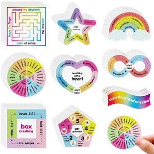 72 Pcs Anxiety Sensory Breathing Stickers,Classic Color Adults Fidget Mindfulness 9 Styles Calm down Items mental health stickers Anxiety Relief Breathing Exercises 72 Pcs Anxiety Sensory Breathing Stickers,Classic Color Adults Fidget Mindfulness 9 Styles Calm down Items mental health stickers Anxiety Relief Breathing Exercises