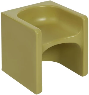 Tri-Me 3-In-1 Cube Chair, Kids Furniture, Fern Green UV-protected recyclable plastic, GREENGUARD Gold Certified, 1-4 years, 75 lb capacity, fully assembled for classroom & home Tri-Me 3-In-1 Cube Chair, Kids Furniture, Fern Green UV-protected recyclable plastic, GREENGUARD Gold Certified, 1-4 years, 75 lb capacity, fully assembled for classroom & home
