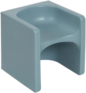Tri-Me 3-in-1 Multipurpose Cube Chair, Indoor/Outdoor, Powder Blue UV-protected recyclable plastic, GREENGUARD Gold Certified, 1-4 years, 75 lb capacity, fully assembled for classroom & home Tri-Me 3-in-1 Multipurpose Cube Chair, Indoor/Outdoor, Powder Blue UV-protected recyclable plastic, GREENGUARD Gold Certified, 1-4 years, 75 lb capacity, fully assembled for classroom & home