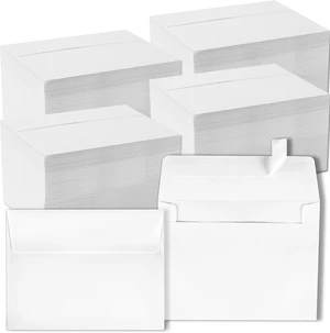Self Adhesive Invitation, 1000 Pcs A6 Envelopes 4.75x6.5 Inches Paper Material, Self Seal Envelopes, 1000 Count, For Weddings, Baby Showers, Photos, Notes, Greeting Cards, Easy Mailing Self Adhesive Invitation, 1000 Pcs A6 Envelopes 4.75x6.5 Inches Paper Material, Self Seal Envelopes, 1000 Count, For Weddings, Baby Showers, Photos, Notes, Greeting Cards, Easy Mailing
