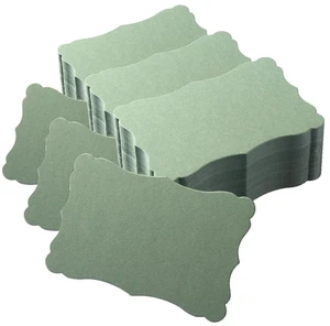 120 Pieces Mini Business Cards, 3.66x2.36 inches, Sage-Green (Pack of 3) 120 Pieces Mini Business Cards, 3.66x2.36 inches, Sage-Green (Pack of 3)