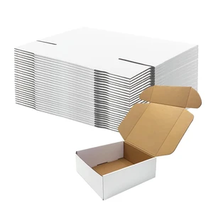 10x10x3 Inch White Shipping Boxes 25 Pack,Craft Gift Boxes,Bulk of Mailers Literature Mailing, Shipping,Packaging,Recyclable Storage,Organizing,Craft Gifts,Products Business,Corrugated Box,Luck Top 10x10x3 Inch White Shipping Boxes 25 Pack,Craft Gift Boxes,Bulk of Mailers Literature Mailing, Shipping,Packaging,Recyclable Storage,Organizing,Craft Gifts,Products Business,Corrugated Box,Luck Top