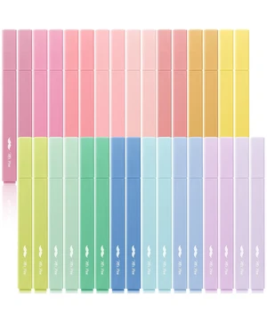 Aesthetic Highlighters No Bleed Bulk, 32 Pack, Pastel Color Chisel Tip, Cute Highlighters Assorted Colors for Journaling, Highlighting, Underlining, Fast Dry, Back to School Supplies Aesthetic Highlighters No Bleed Bulk, 32 Pack, Pastel Color Chisel Tip, Cute Highlighters Assorted Colors for Journaling, Highlighting, Underlining, Fast Dry, Back to School Supplies