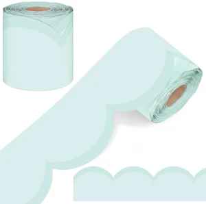 65 ft Pastel Green Bulletin Board Borders for Classroom Decor Scalloped Pastel Contrasting Bulletin Board Roll, for Back to School, Classroom, Chalkboard, Home, Wall, Office Decor 65 ft Pastel Green Bulletin Board Borders for Classroom Decor Scalloped Pastel Contrasting Bulletin Board Roll, for Back to School, Classroom, Chalkboard, Home, Wall, Office Decor