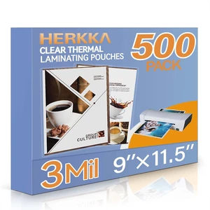 500 Pack Laminating Sheets, Holds 8.5 x 11 Inch Sheets, 3 Mil Clear Thermal Laminating Pouches 9 x 11.5 Inch Lamination Sheet Paper for Laminator, Round Corner Letter Size 500 Pack Laminating Sheets, Holds 8.5 x 11 Inch Sheets, 3 Mil Clear Thermal Laminating Pouches 9 x 11.5 Inch Lamination Sheet Paper for Laminator, Round Corner Letter Size