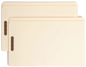 Fastener File Folder, 2 Fasteners, Straight-Cut Tab, Legal Size, Manila, 50 per Box (19513) Fastener File Folder, 2 Fasteners, Straight-Cut Tab, Legal Size, Manila, 50 per Box (19513)