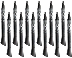 Dry Erase Markers, Whiteboard Markers, Fine Tip, EnduraGlide, Black, 12 Pack (5001-13M) Dry Erase Markers, Whiteboard Markers, Fine Tip, EnduraGlide, Black, 12 Pack (5001-13M)
