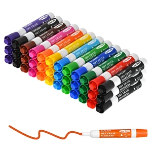 Dry Erase Markers, Bulletl Tip Whiteboard Markers, Low Odor Thick Dry Markers, 36 Bulk 12 Assorted Color Marker for Whiteboard, Classroom, Office & Home Dry Erase Markers, Bulletl Tip Whiteboard Markers, Low Odor Thick Dry Markers, 36 Bulk 12 Assorted Color Marker for Whiteboard, Classroom, Office & Home