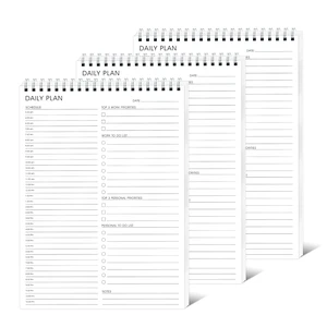 3PC Daily Shedule Planner Half-Hourly Personal Organizer 6.5"x 9.8" Both Sides Usable,Undated Layout,Time Block,Work To-Do List,Priorities,Smooth Writing, No Bleed Thick Sheets 3PC Daily Shedule Planner Half-Hourly Personal Organizer 6.5"x 9.8" Both Sides Usable,Undated Layout,Time Block,Work To-Do List,Priorities,Smooth Writing, No Bleed Thick Sheets