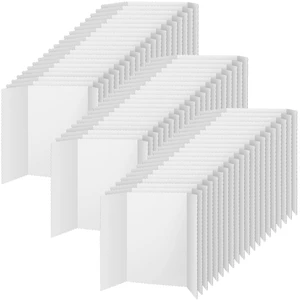100 Pcs 14 x 22 Inch Tri Fold Poster Board Bulk for Display, White Science Fair Project,Classroom Display Paperboard, Single Wall Build, Lightweight Presentation Board,3 Panels 100 Pcs 14 x 22 Inch Tri Fold Poster Board Bulk for Display, White Science Fair Project,Classroom Display Paperboard, Single Wall Build, Lightweight Presentation Board,3 Panels