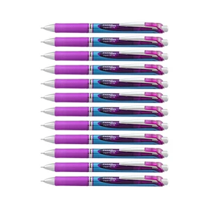 EnerGel Deluxe RTX Retractable Liquid Gel Pen, Fine Line, Needle Tip, Violet Ink, Box of 12 (BLN75-V) EnerGel Deluxe RTX Retractable Liquid Gel Pen, Fine Line, Needle Tip, Violet Ink, Box of 12 (BLN75-V)