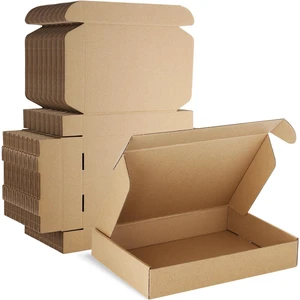 30 Pack 11x8x2 Brown Shipping Boxes for Small Business, Book, Gifts Easy Assemble Corrugated Cardboard Mailers Boxes for Packaging, Moving, Shoe Boxes, Easy Fold Mailing Boxes for Shipping Cute 30 Pack 11x8x2 Brown Shipping Boxes for Small Business, Book, Gifts Easy Assemble Corrugated Cardboard Mailers Boxes for Packaging, Moving, Shoe Boxes, Easy Fold Mailing Boxes for Shipping Cute