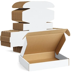 30 Pack 11x8x2 White Shipping Boxes for Small Business, Gifts Easy Assemble Small Shipping Mailers Cute Easy Fold Small Boxes for Shipping Book Cardboard Boxes Packing Boxes Mailing Boxes 30 Pack 11x8x2 White Shipping Boxes for Small Business, Gifts Easy Assemble Small Shipping Mailers Cute Easy Fold Small Boxes for Shipping Book Cardboard Boxes Packing Boxes Mailing Boxes