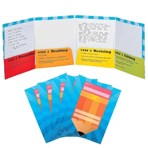 Writing Process Folders 4 Pockets 72 Pack Bulk Student for Classroom, Take Home for Elementary Students, Kids Homework, Communication Folder for Language Arts ELA Writing Process Folders 4 Pockets 72 Pack Bulk Student for Classroom, Take Home for Elementary Students, Kids Homework, Communication Folder for Language Arts ELA
