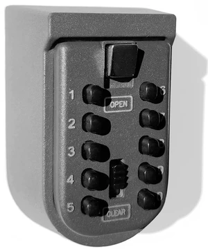 Key Lock Box for Outside Wall Mount, Waterproof Spare Key Storage Box, 10-digits Combination Lockbox Push Button Key Keeper Box for Home Indoor & Outdoor Realtors Landlord Property Management Key Lock Box for Outside Wall Mount, Waterproof Spare Key Storage Box, 10-digits Combination Lockbox Push Button Key Keeper Box for Home Indoor & Outdoor Realtors Landlord Property Management