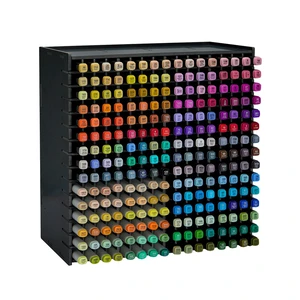 Marker Pen Organizer Holder for 240 Markers Black Craft Art Supply Storage Rack, Desktop Art Marker Pens Colored Pencils Holder Storage Case for Home Classroom Office Marker Pen Organizer Holder for 240 Markers Black Craft Art Supply Storage Rack, Desktop Art Marker Pens Colored Pencils Holder Storage Case for Home Classroom Office