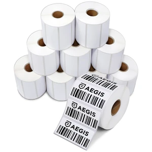 2.625" X 1" Direct Thermal Labels (15600 Count, 12 Rolls) - FNSKU Labels Barcode Stickers, Inventory Identification - Compatible With Zebra and Rollo Printers 2.625" X 1" Direct Thermal Labels (15600 Count, 12 Rolls) - FNSKU Labels Barcode Stickers, Inventory Identification - Compatible With Zebra and Rollo Printers