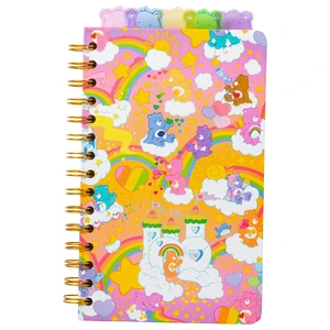 Care Bears Spiral Tabbed Notebook Featuring Grumpy Bear, Share Bear, Tenderheart Bear, Cheer Bear, Bedtime Bear, and Good Luck Bear, 8 x 5 Care Bears Spiral Tabbed Notebook Featuring Grumpy Bear, Share Bear, Tenderheart Bear, Cheer Bear, Bedtime Bear, and Good Luck Bear, 8 x 5