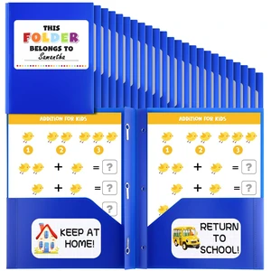100 Pack Take Home Folders with Pockets for Students,Blue Bulk School and Home Communication Folder Heavy Duty Plastic Homework Privacy Folders for School Parent Teacher 100 Pack Take Home Folders with Pockets for Students,Blue Bulk School and Home Communication Folder Heavy Duty Plastic Homework Privacy Folders for School Parent Teacher