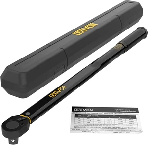 3/4-Inch Drive Click Torque Wrench 30~300 Ft-Lb / 40.7~406.8 Nm (LX-185) 3/4-Inch Drive Click Torque Wrench 30~300 Ft-Lb / 40.7~406.8 Nm (LX-185)