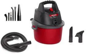CMXEVBE17250 2.5 Gallon 2.5 Peak HP Wet Dry Shop Vacuum Bundle Portable Wet and Dry Vac with Filter Bag, 6-Piece Micro Cleaning Kit, Hose and Attachments for Cleaning in the Home CMXEVBE17250 2.5 Gallon 2.5 Peak HP Wet Dry Shop Vacuum Bundle Portable Wet and Dry Vac with Filter Bag, 6-Piece Micro Cleaning Kit, Hose and Attachments for Cleaning in the Home