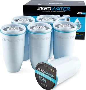 Official Replacement Water Filter Removes PFOA/PFOS 6-Pack IAPMO certified: Lead, chromium, mercury & PFOA/PFOS; 5-stage advanced filtration replacement filter for pitchers Official Replacement Water Filter Removes PFOA/PFOS 6-Pack IAPMO certified: Lead, chromium, mercury & PFOA/PFOS; 5-stage advanced filtration replacement filter for pitchers